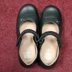 Geox Black Kids Dress Shoes